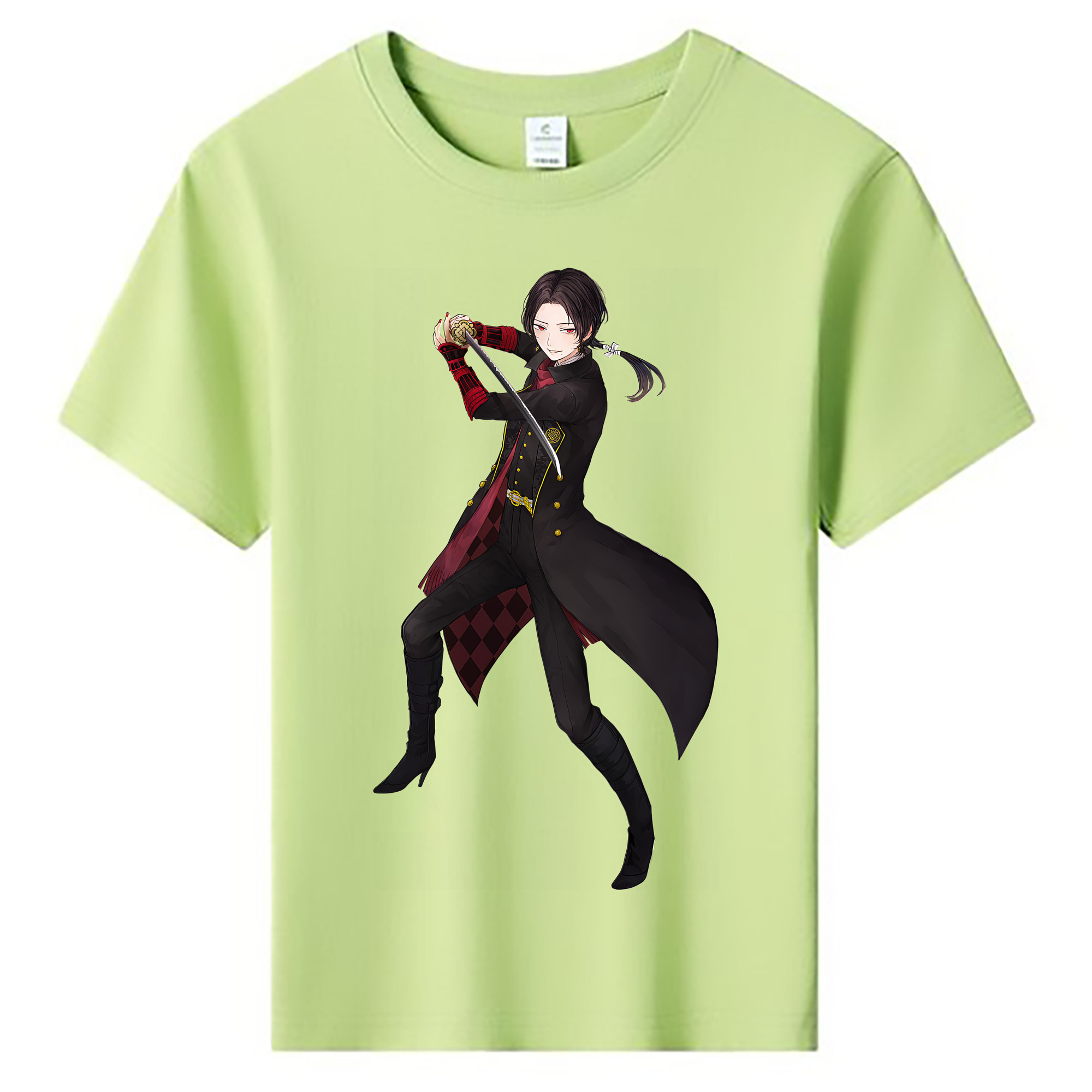 （画像用） 刀剣乱舞 Touken Ranbu 綿100％キッズTシャツ（フロントプリント）